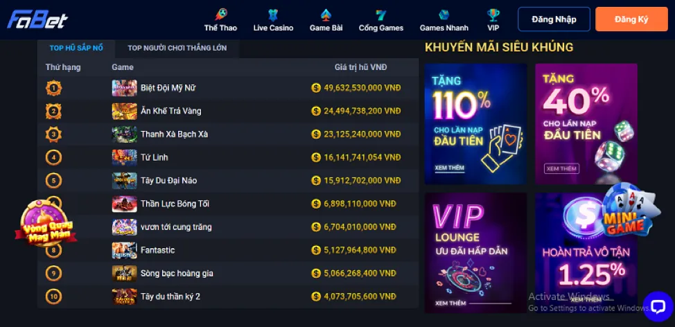 Lý do chọn khuyến mãi Loto188o
